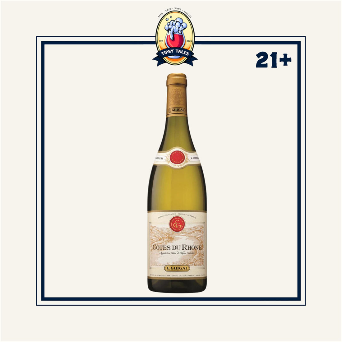 E Guigal Cotes Du Rhone Blanc  2022 700ml 1