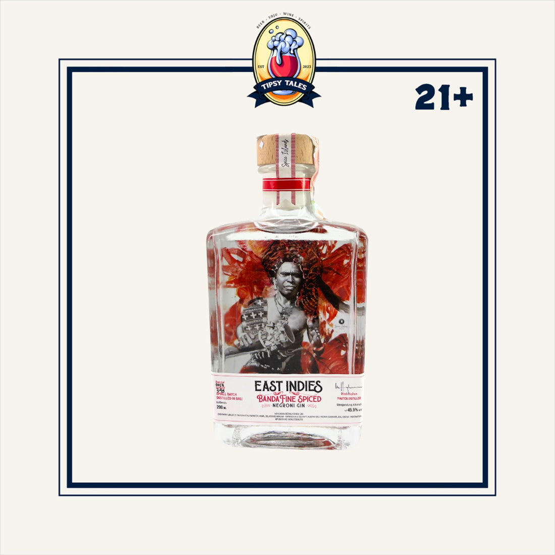 East Indies Banda Spiced Gin 200ml 1