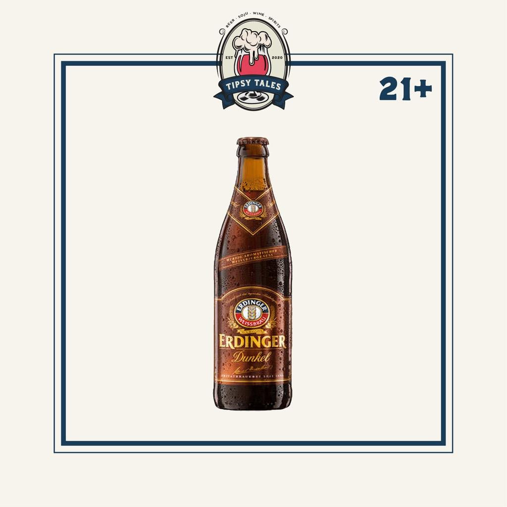 Erdinger Dunkel German Dark Wheat Beer Bir 500ml 1