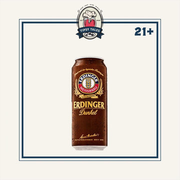 Erdinger Dunkel German Dark Wheat Beer 500 ml ( Kaleng ) 1
