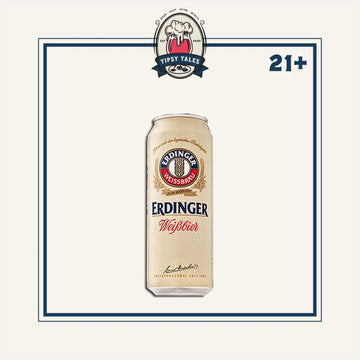 Erdinger Weissbier Fine Yeast 500ml ( Kaleng ) 1