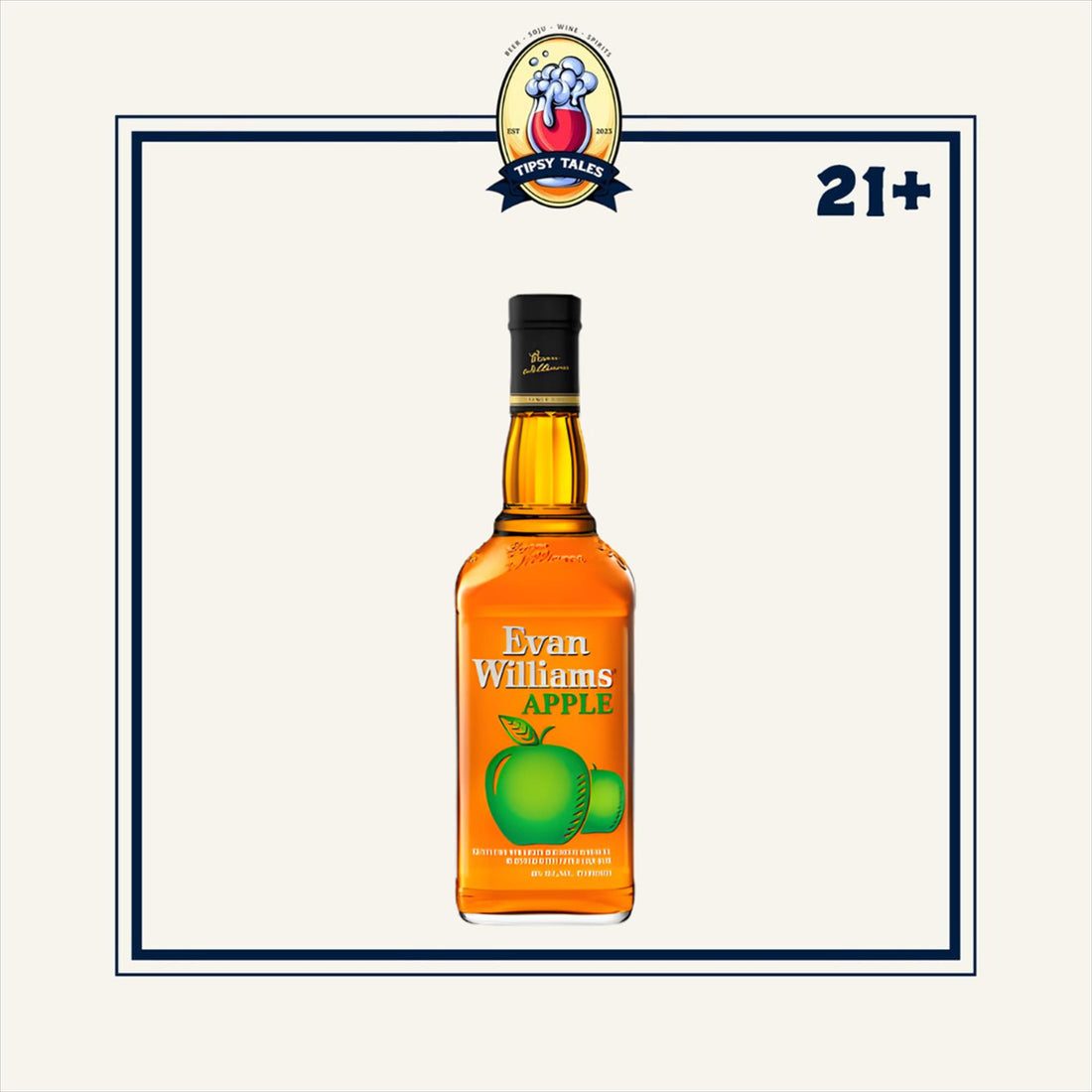Evan Williams Apple Whisky 750ml 1