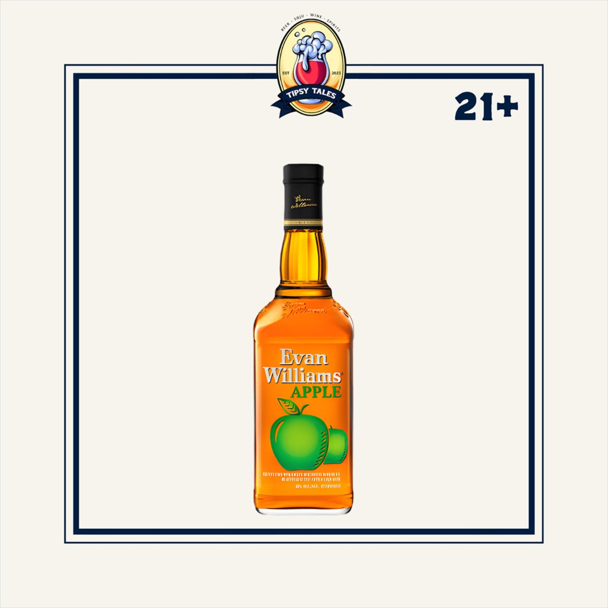 Evan Williams Apple Whisky 750ml 1