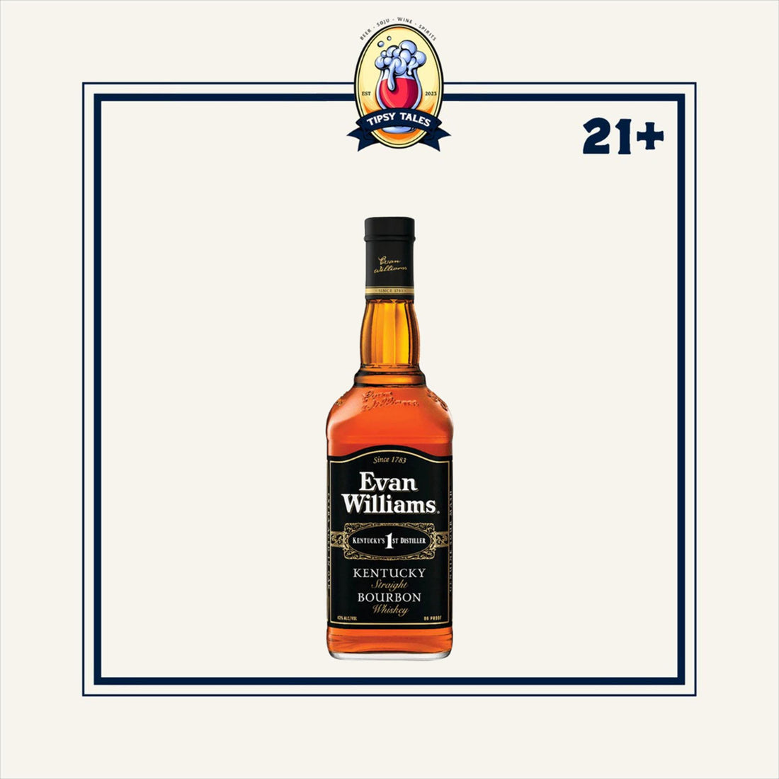 Evan Williams Kentucky Bourbon Whisky 750ml 1