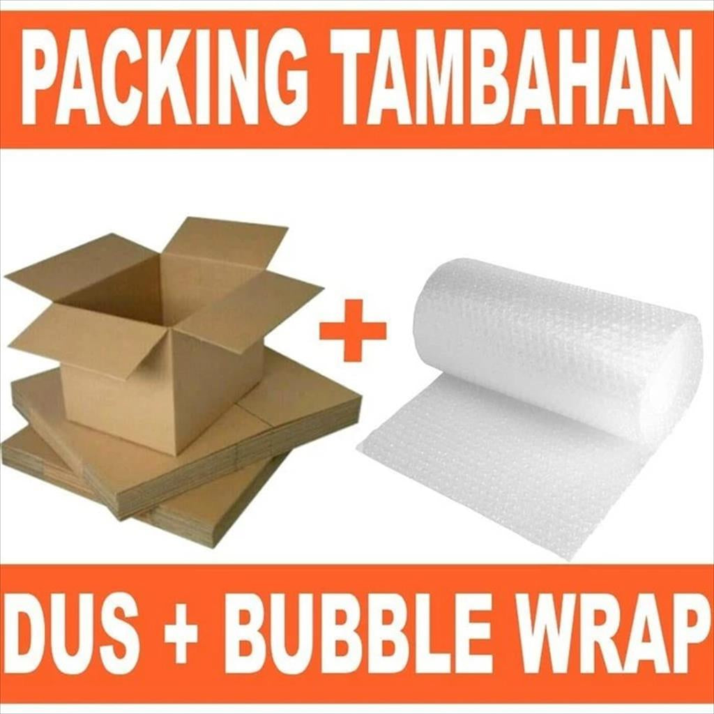Extra Packing Kardus dan Bubble wrap 1