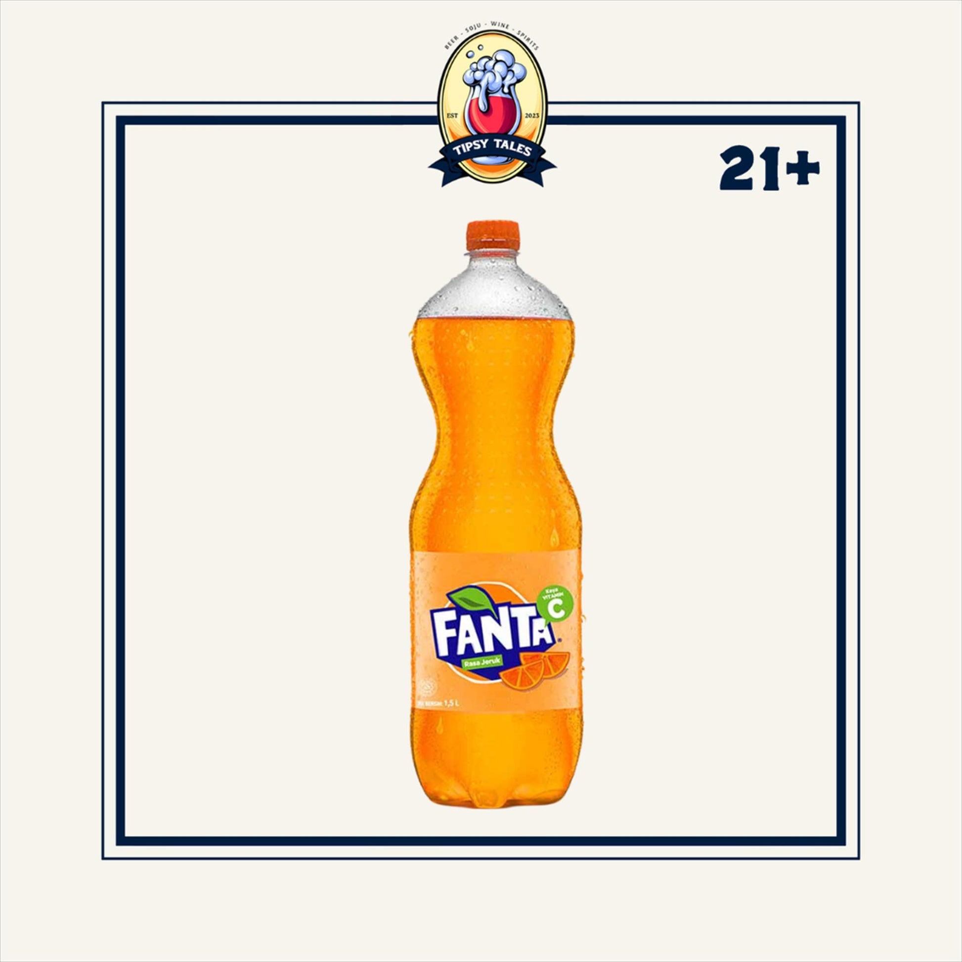 Fanta Soft Drink Orange 1500ml 1