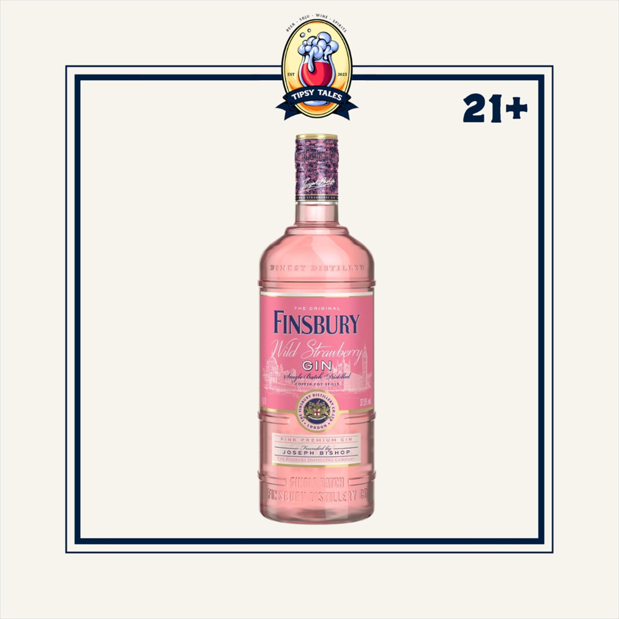 Finsbury Wild Strawberry Gin 700ml 1