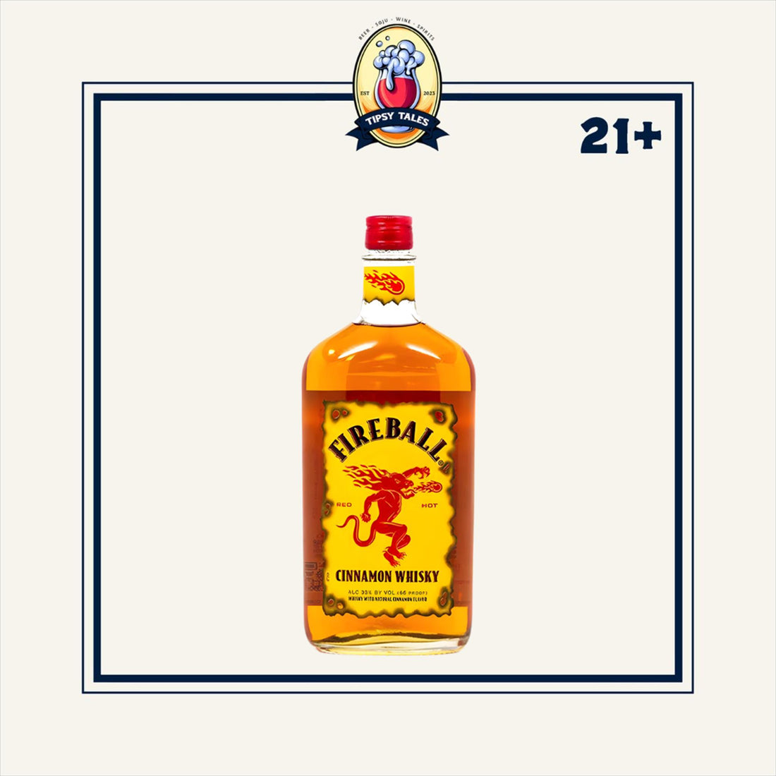 Fireball Cinnamon Whisky 750ml 1