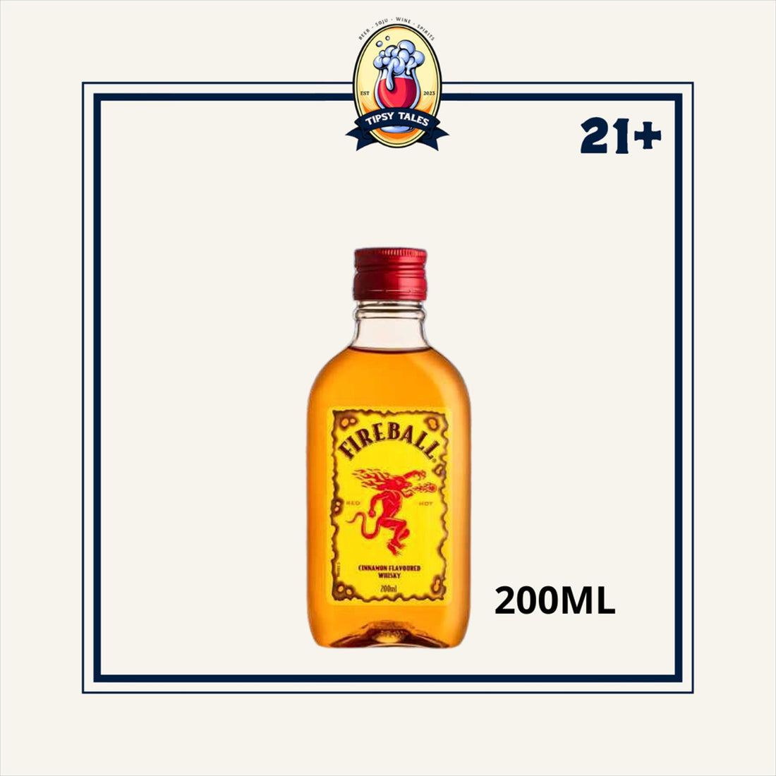 Fireball cinnamon whisky 200ml 1