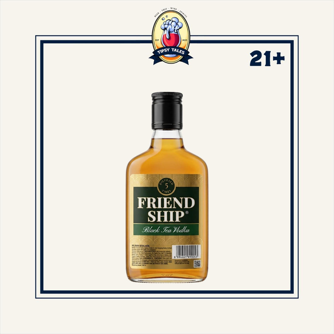 Friendship Blacktea Vodka 180ml 1