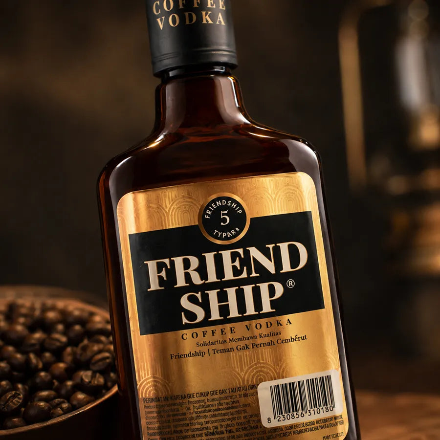 Friendship Coffee Blended Smooth Vodka Rasa Kopi 180ml 2