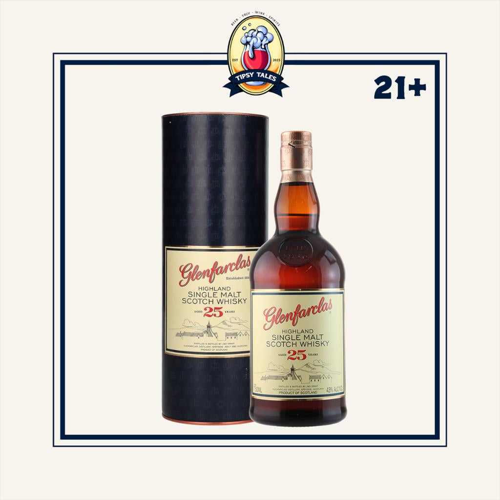 Glenfarclas 25 YO Single Malt  Scotch Whisky 700ml 1