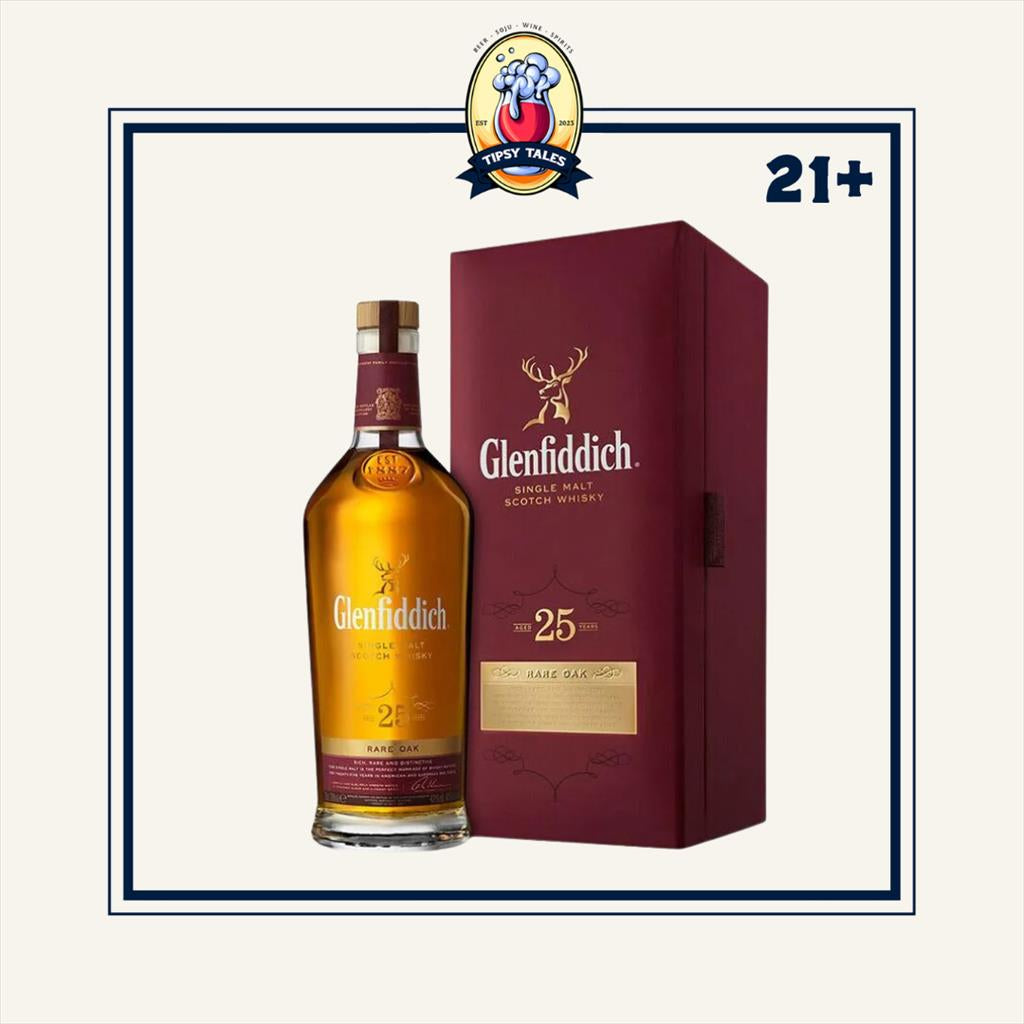 Glenfiddich 25 Year Old Single Malt Scotch Whisky 700ml 1