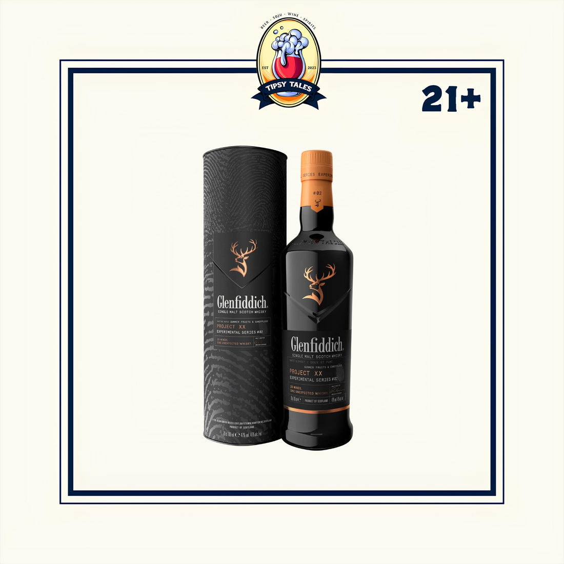 Glenfiddich Project XX Experimental Single Malt Scotch Whisky 700ml 1