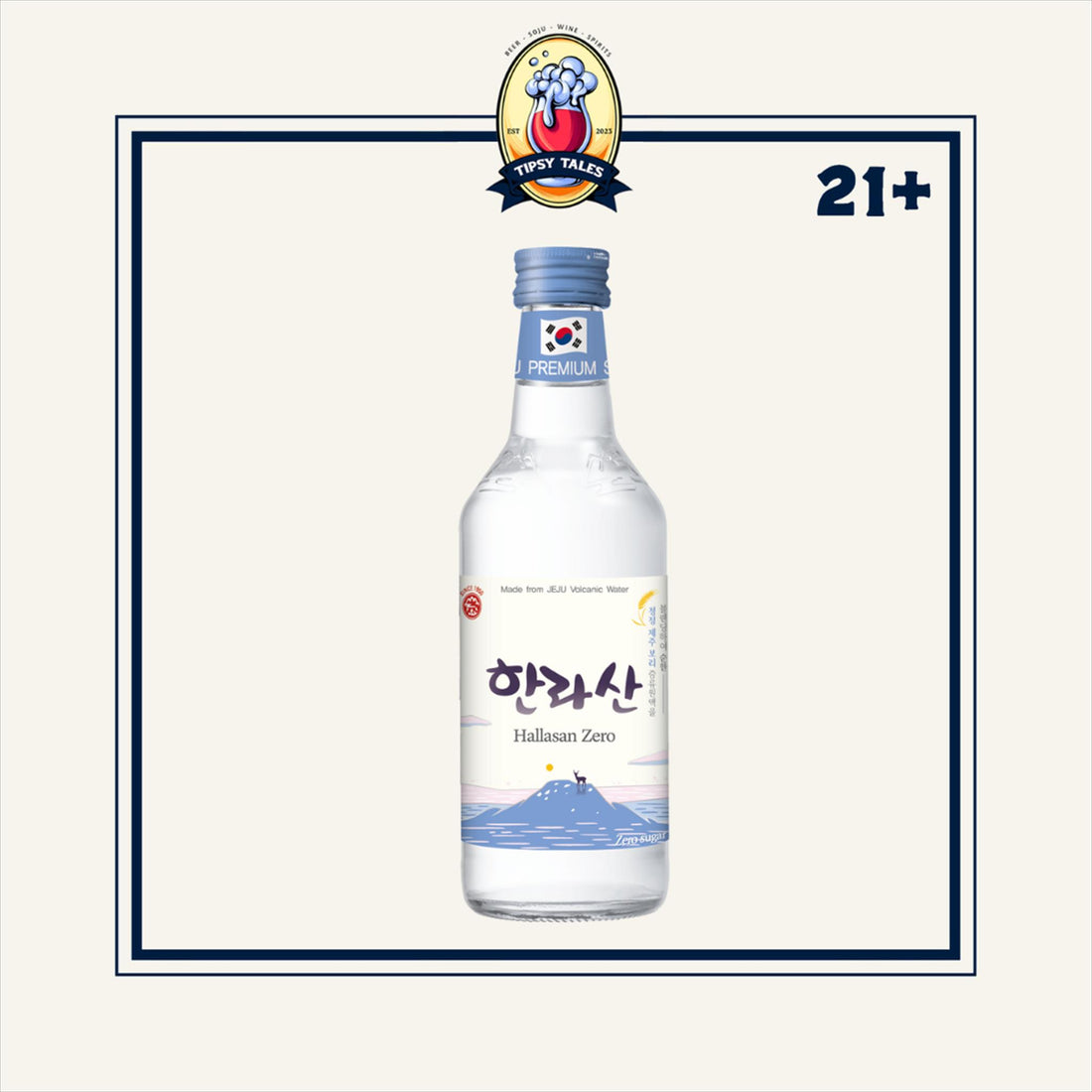 Hallasan Soju Zero Sugar 360ml 1