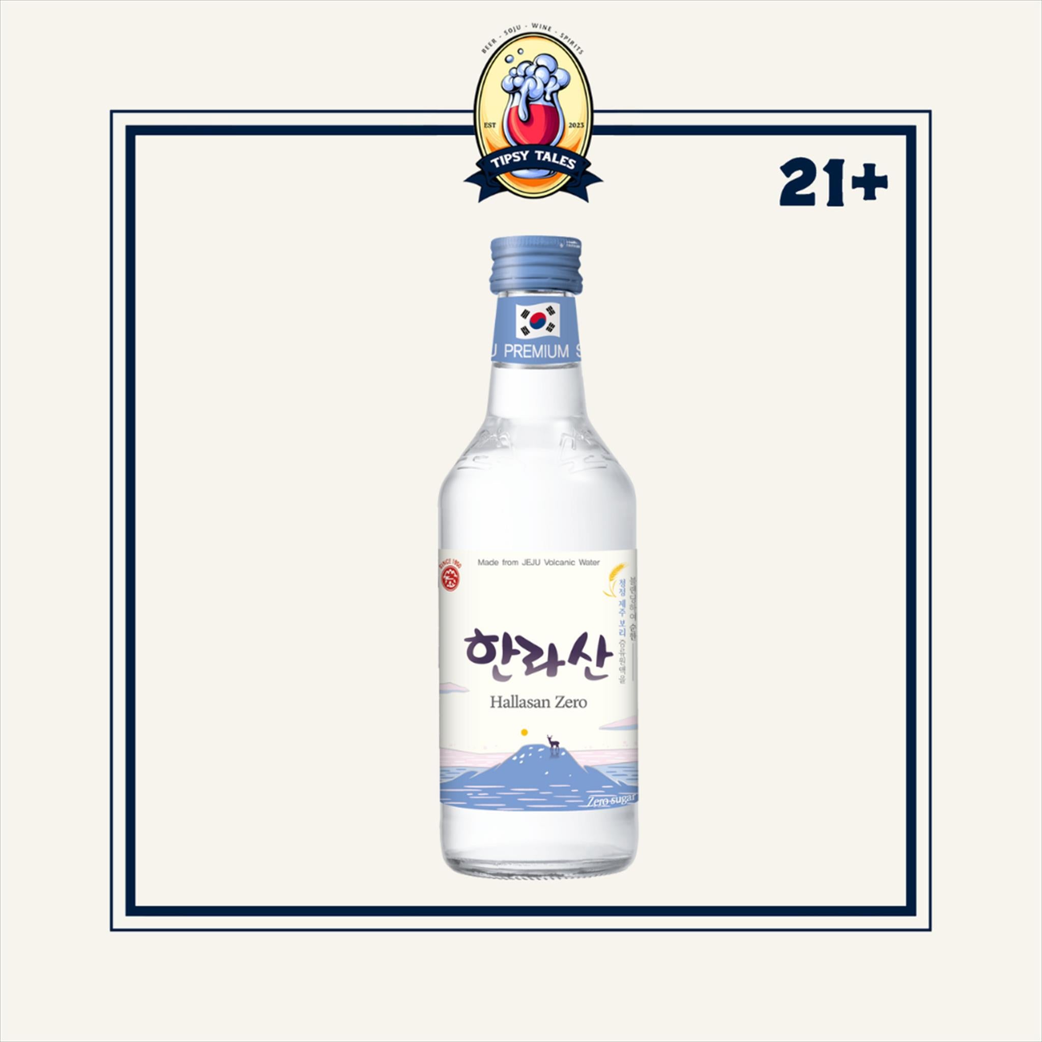 Hallasan Soju Zero Sugar 360ml 1