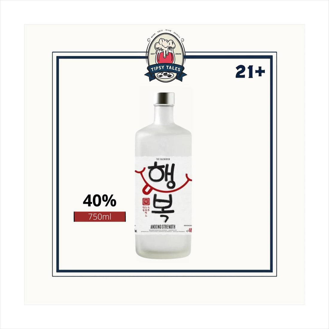 Happy Andong Strength Original 750ml 1