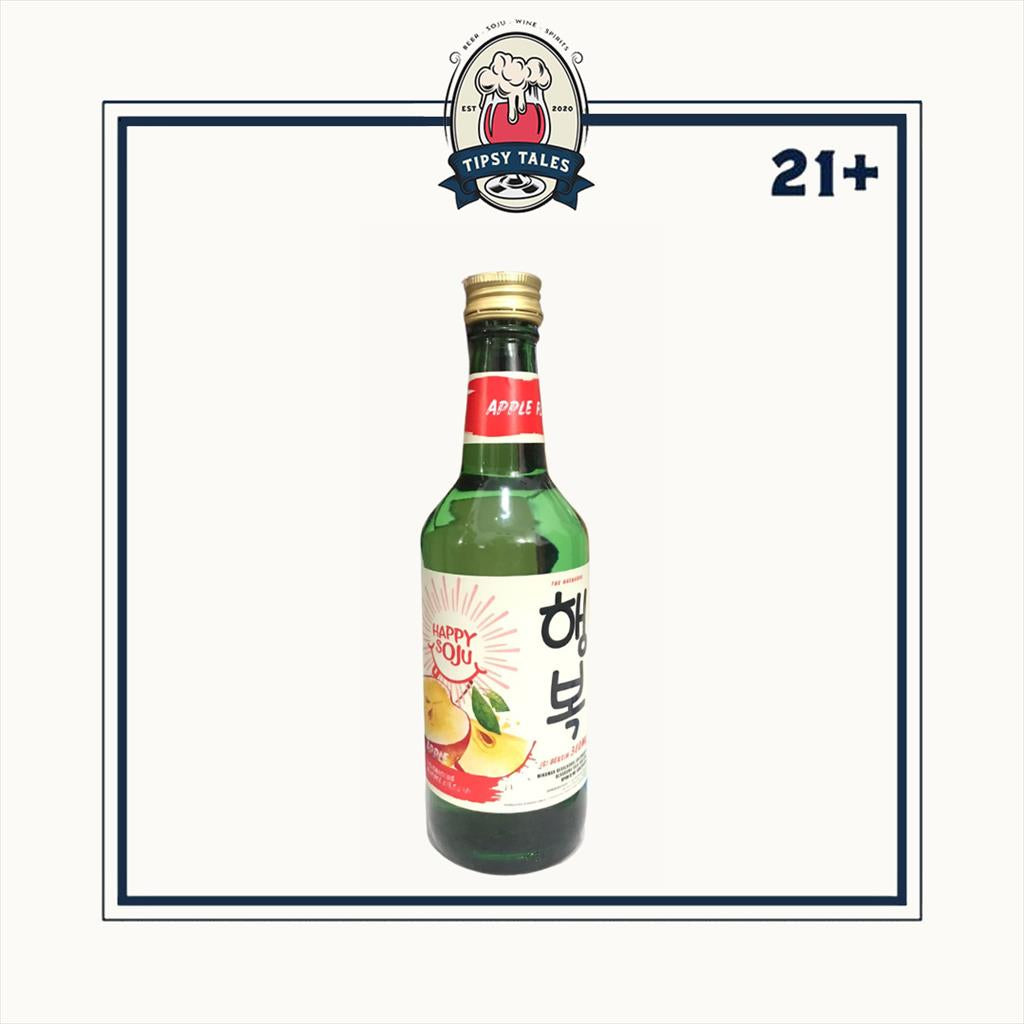 Happy Soju Apple 360ml 1