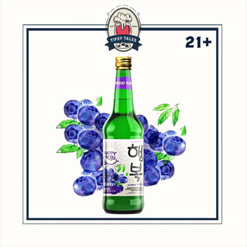 Happy Soju Blueberry 360ml 1