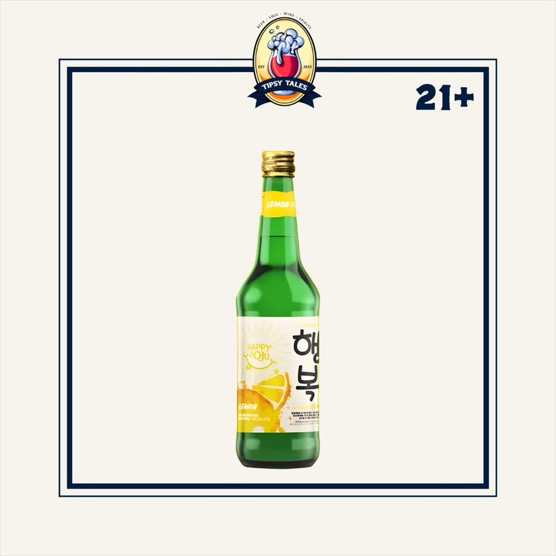 Happy Soju Lemon 360ml 1
