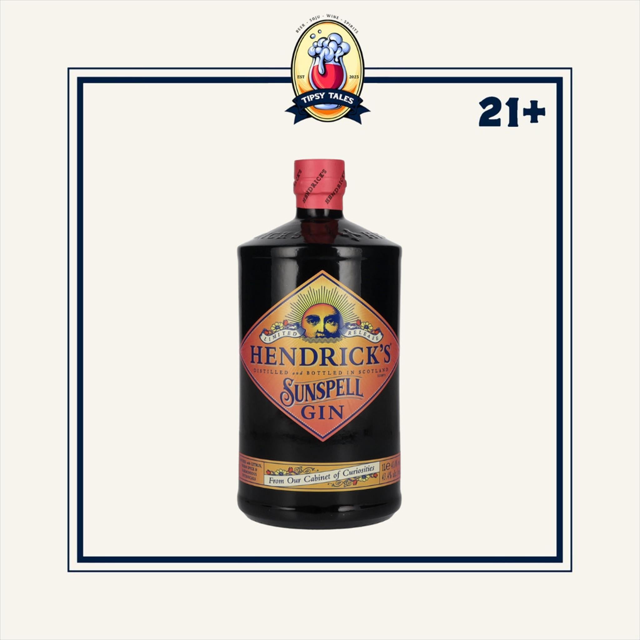 Hendrick S Sunspell Gin 1000ml 1