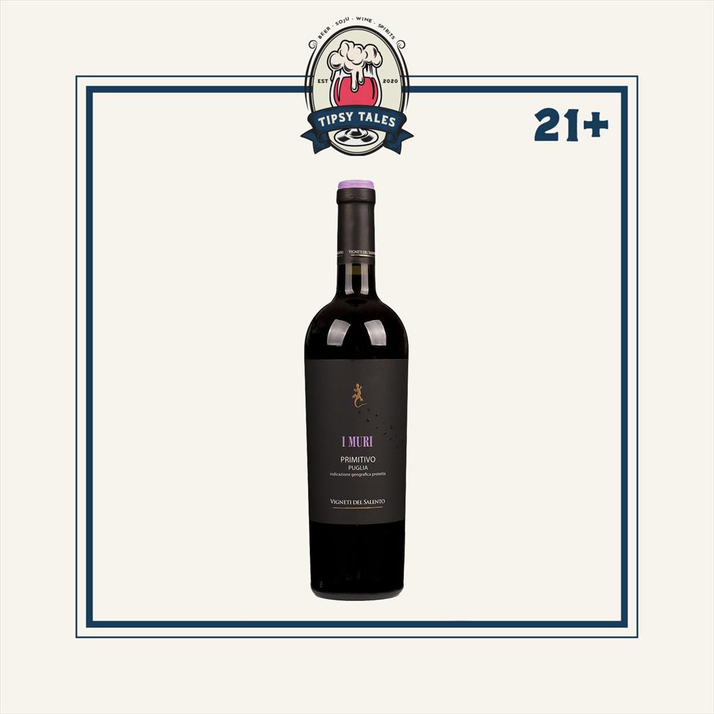 I Muri Primitivo Puglia Italian Red Wine 750ml 1
