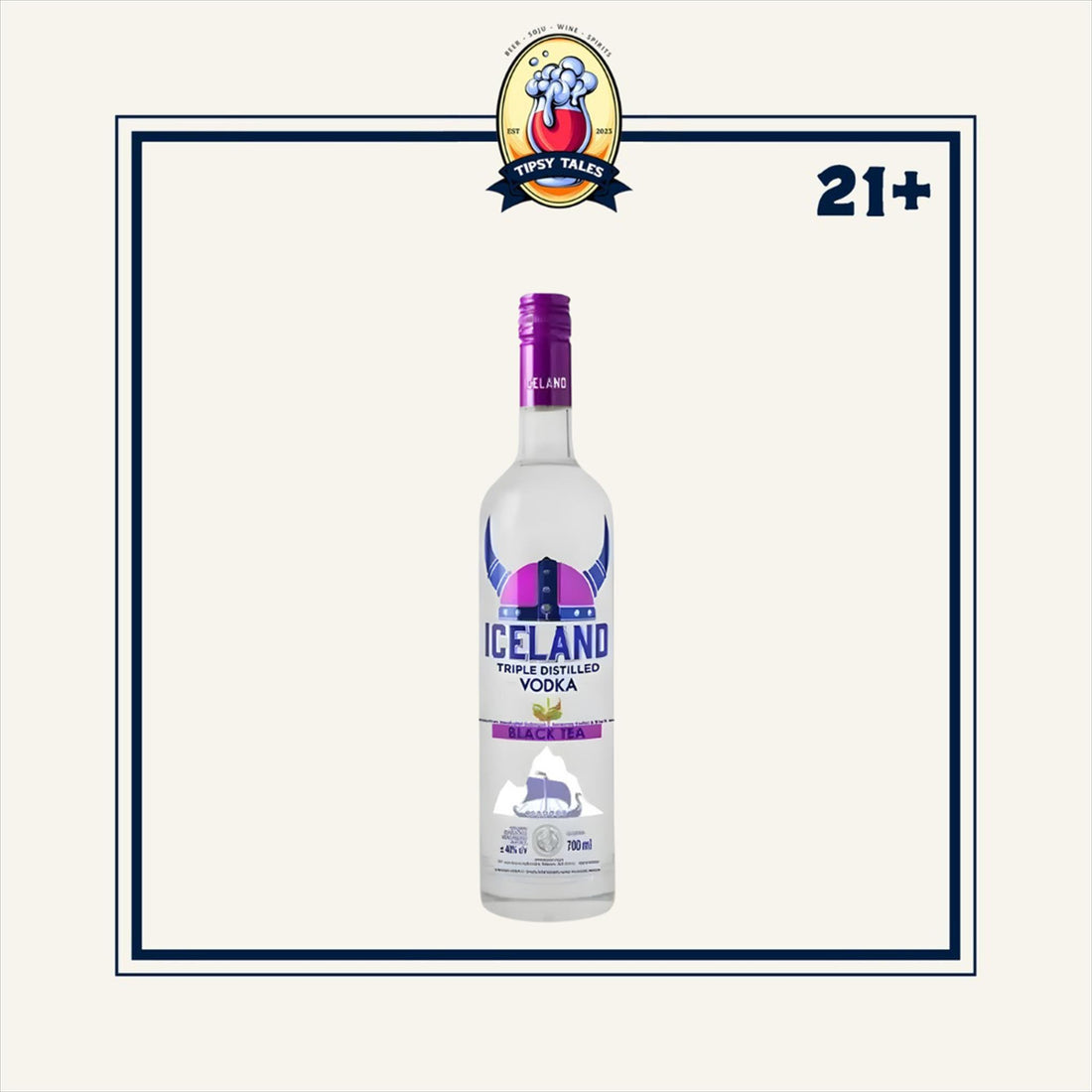 Iceland Vodka Black Tea 700ml 1