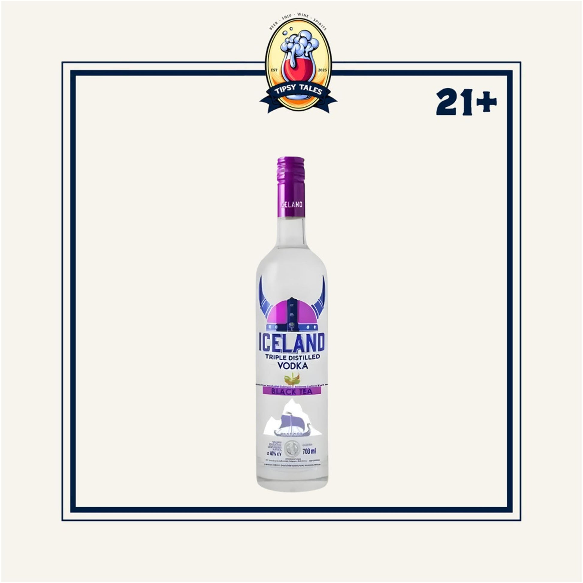 Iceland Vodka Black Tea 700ml 1