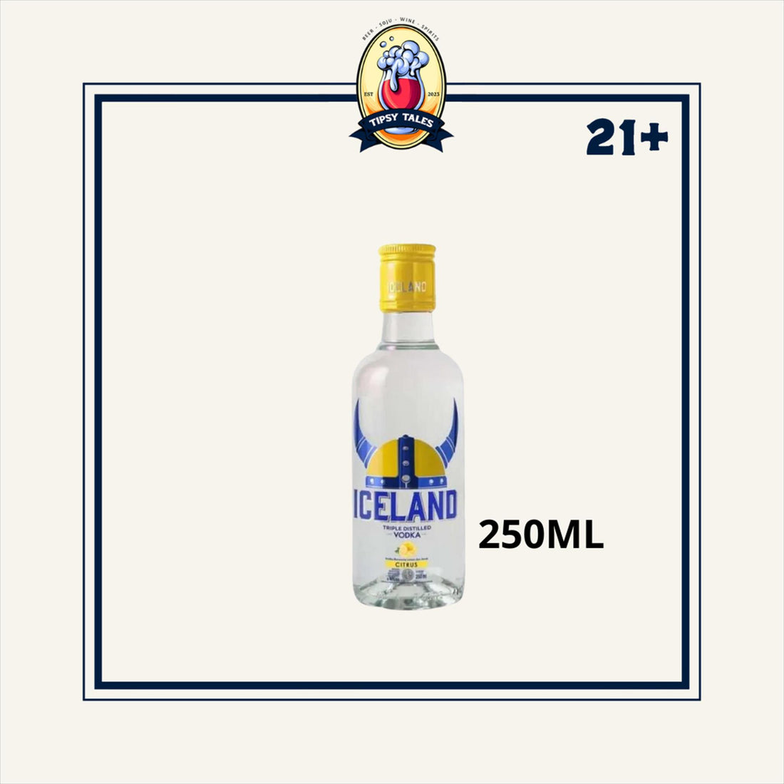 Iceland Vodka Citrus 250ml 1