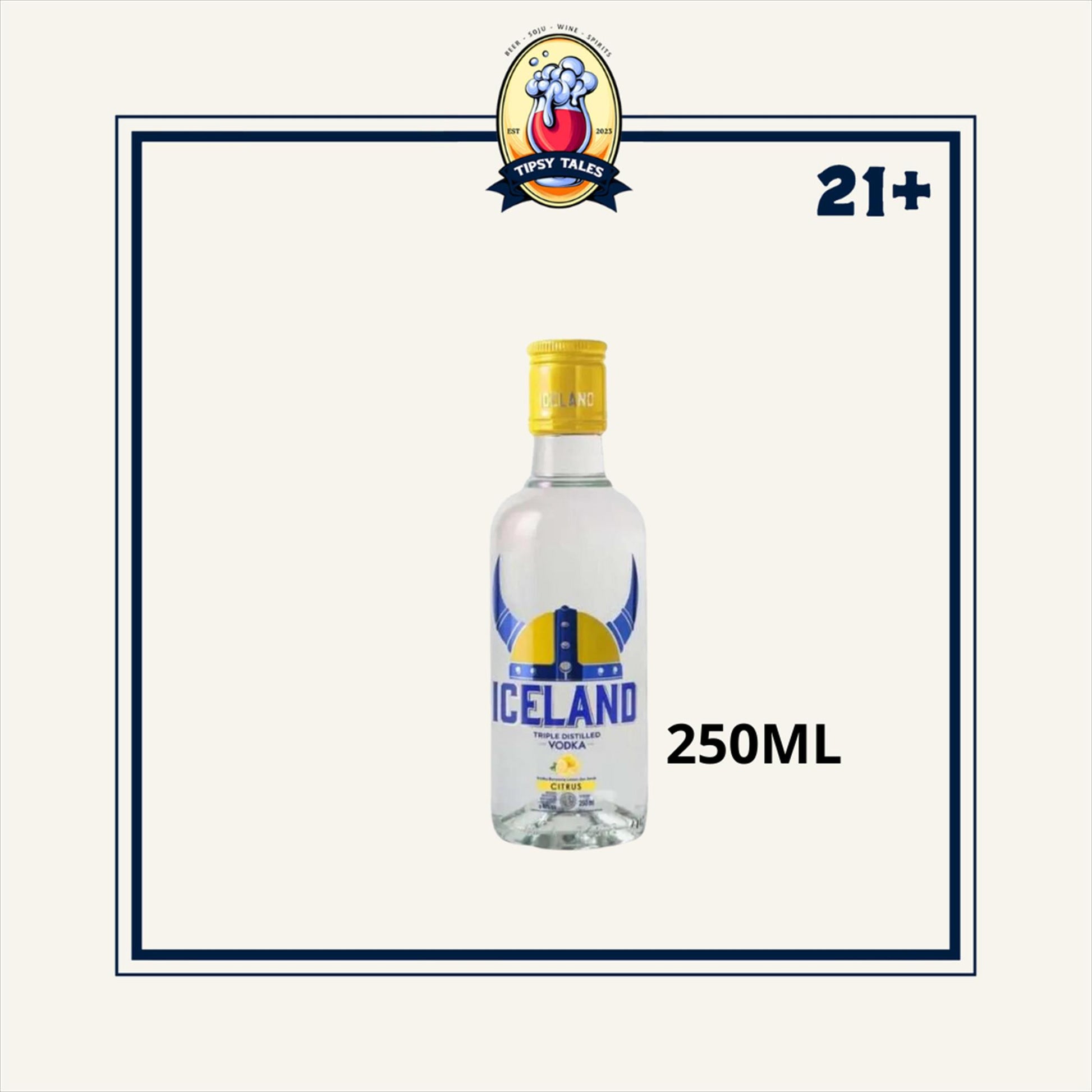 Iceland Vodka Citrus 250ml 1