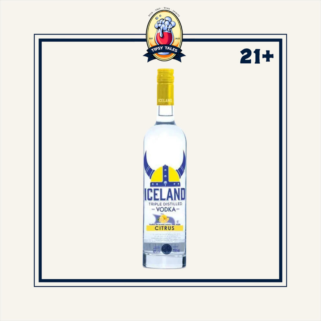Iceland Vodka Citrus 700ml 1