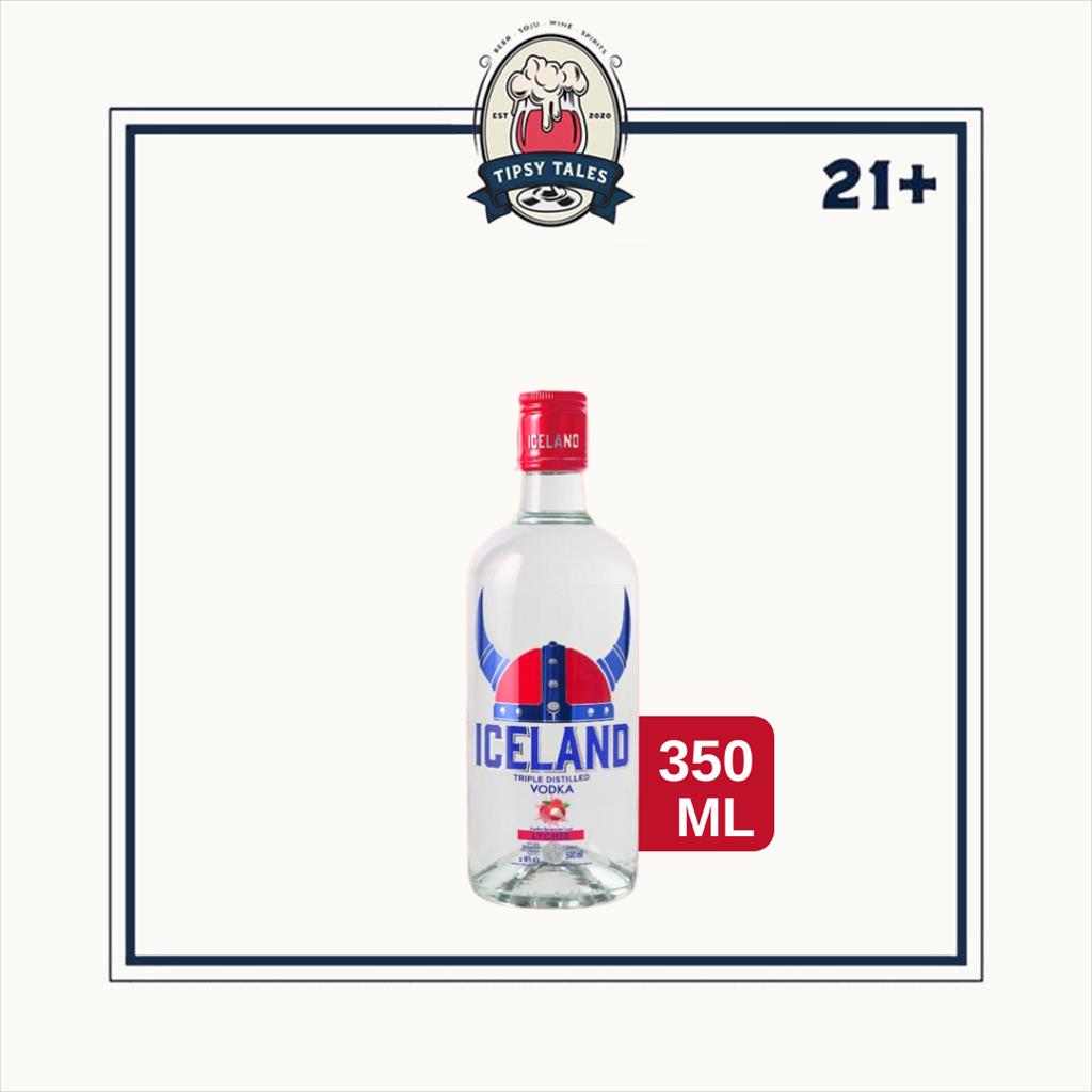 Iceland Vodka Lychee 350ml 1