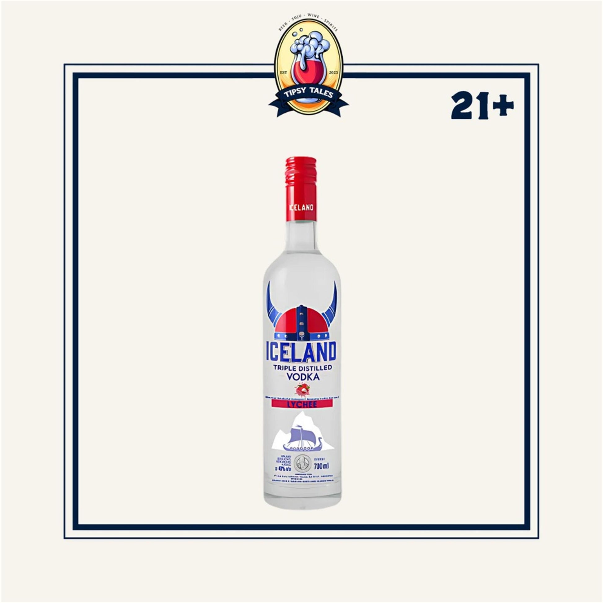 Iceland Vodka Lychee 700ml 1