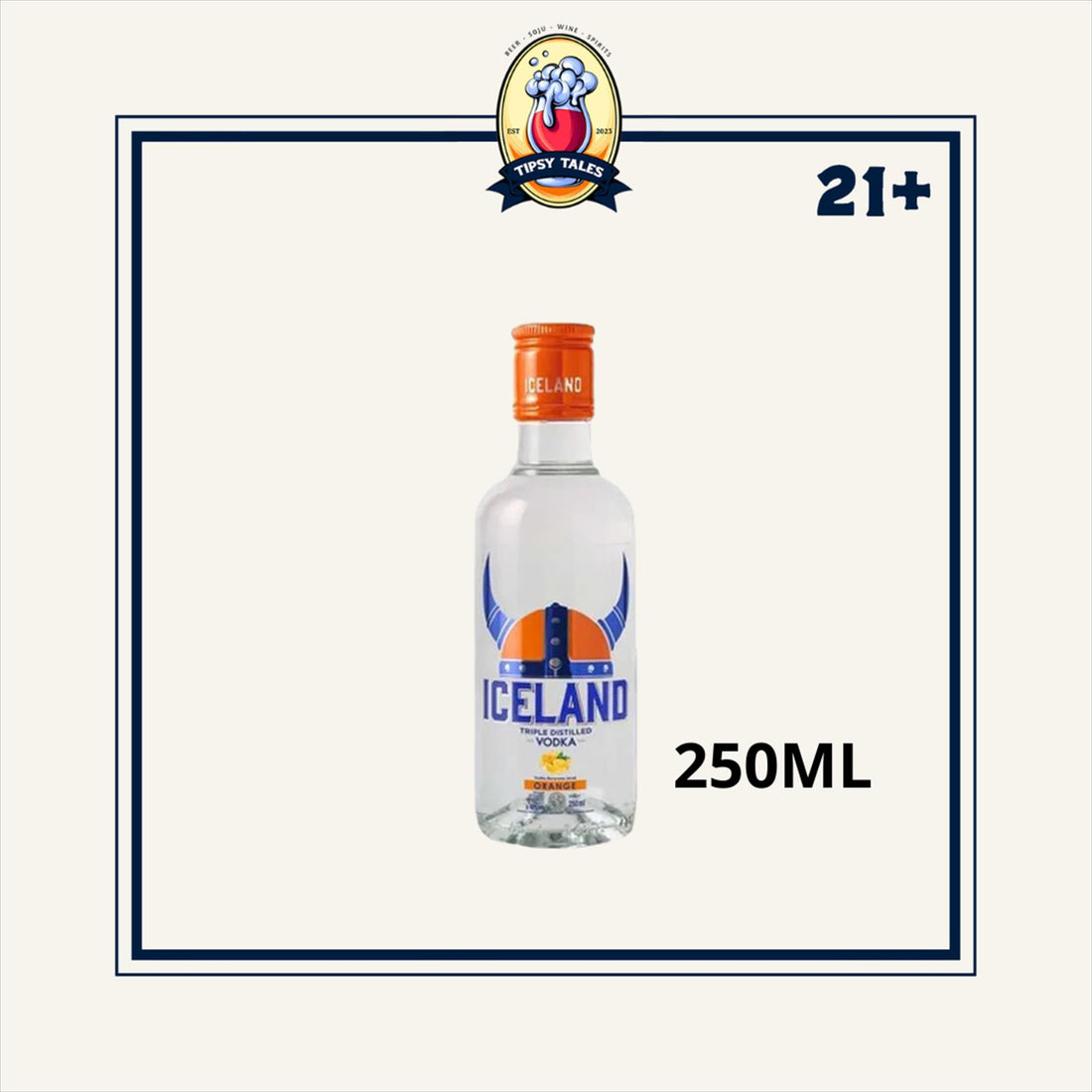 Iceland Vodka Orange 250ml 1