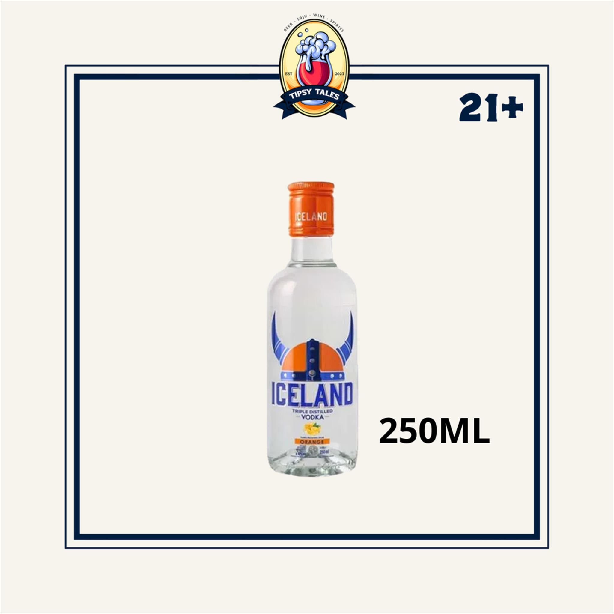 Iceland Vodka Orange 250ml 1