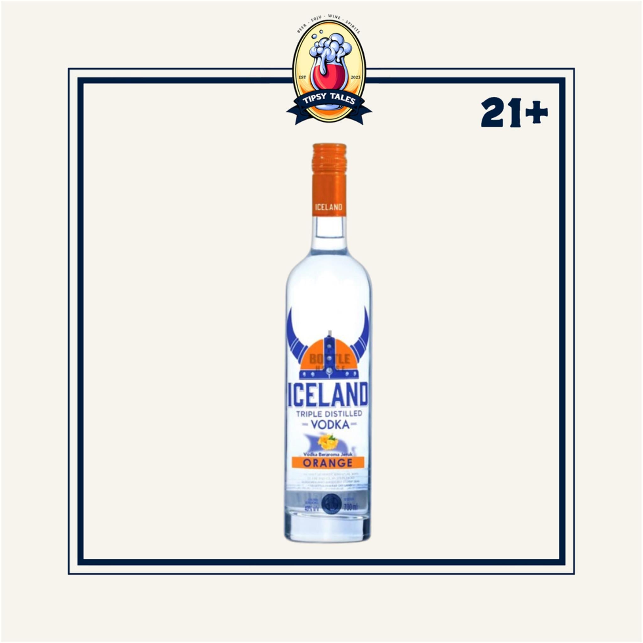 Iceland Vodka Orange/jeruk 700ml 1