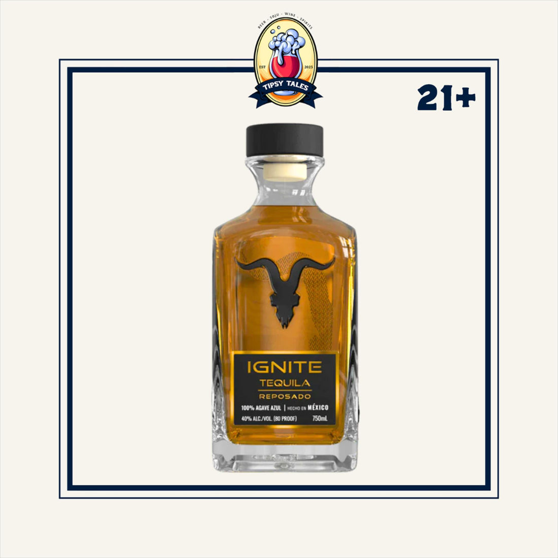 Ignite Tequila Reposado 750ml 1