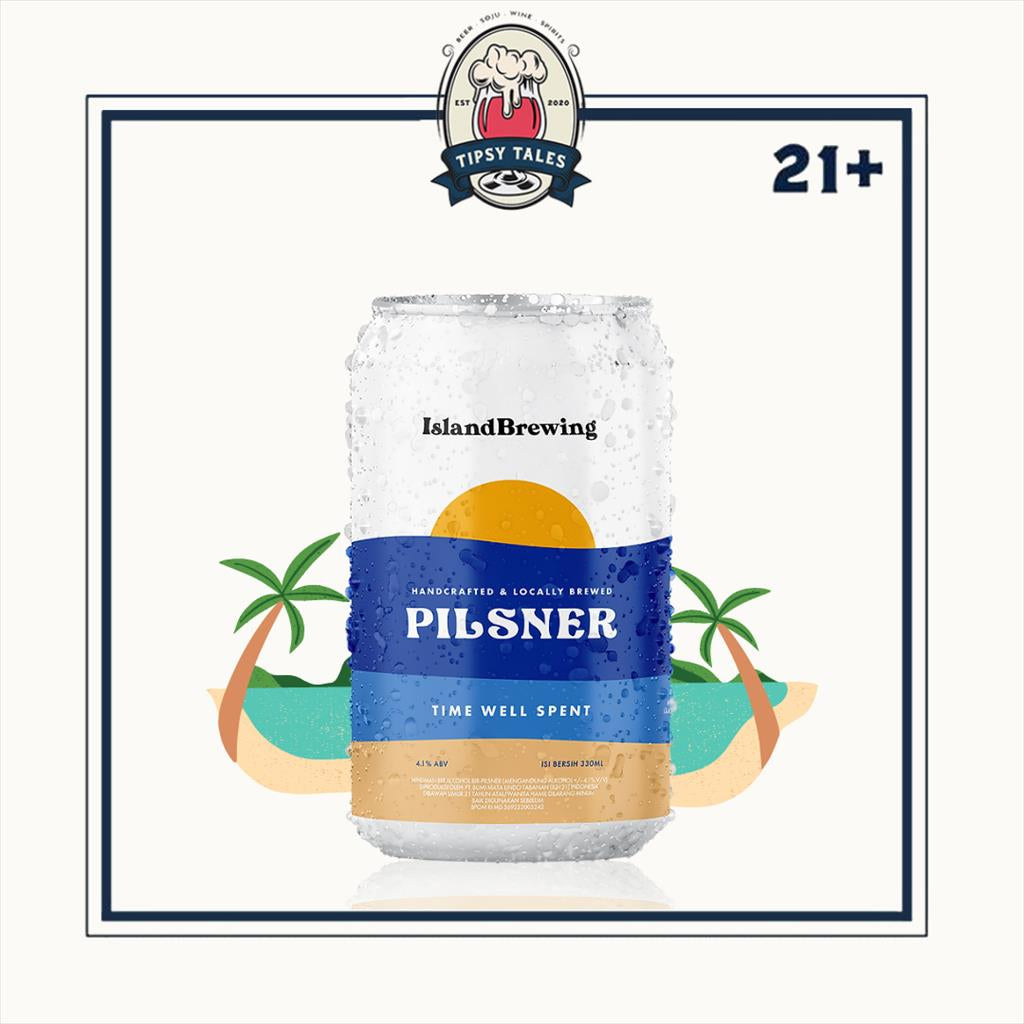 Island Brewing Pilsener Can Beer 330ml 1