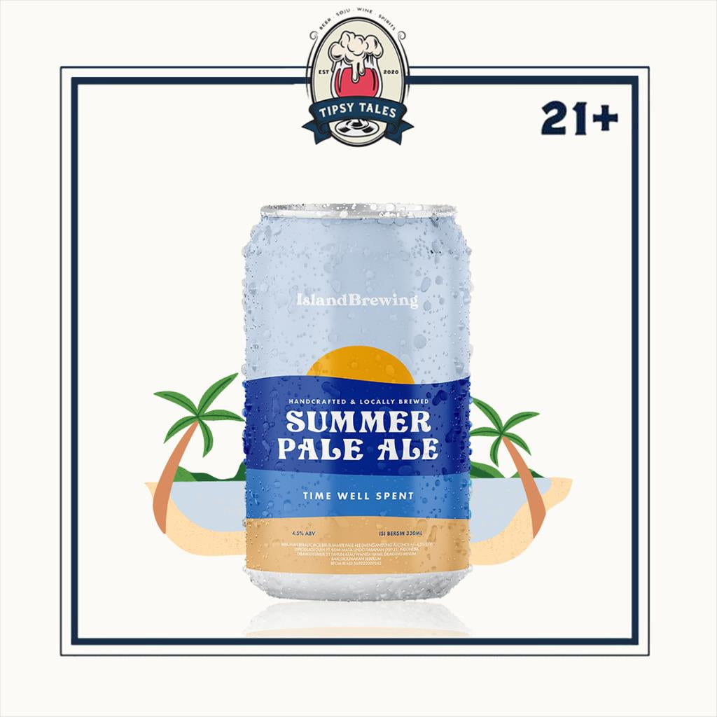 Island Brewing Summer Pale Ale Can Beer 330ml 1