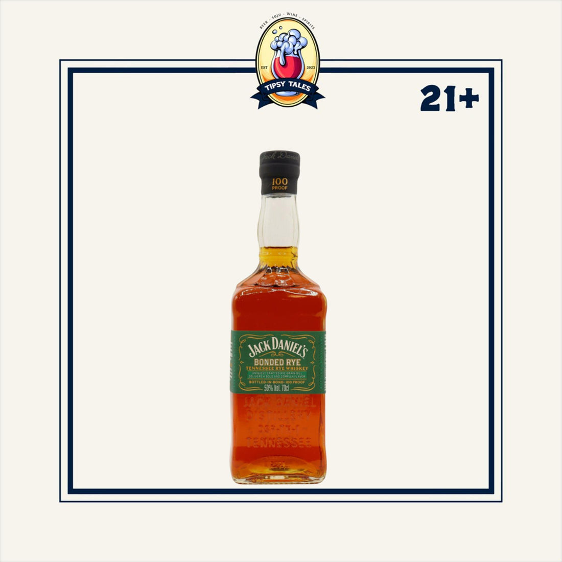 Jack Daniel`s Bonded Rye Tennessee Whiskey 700ml 1