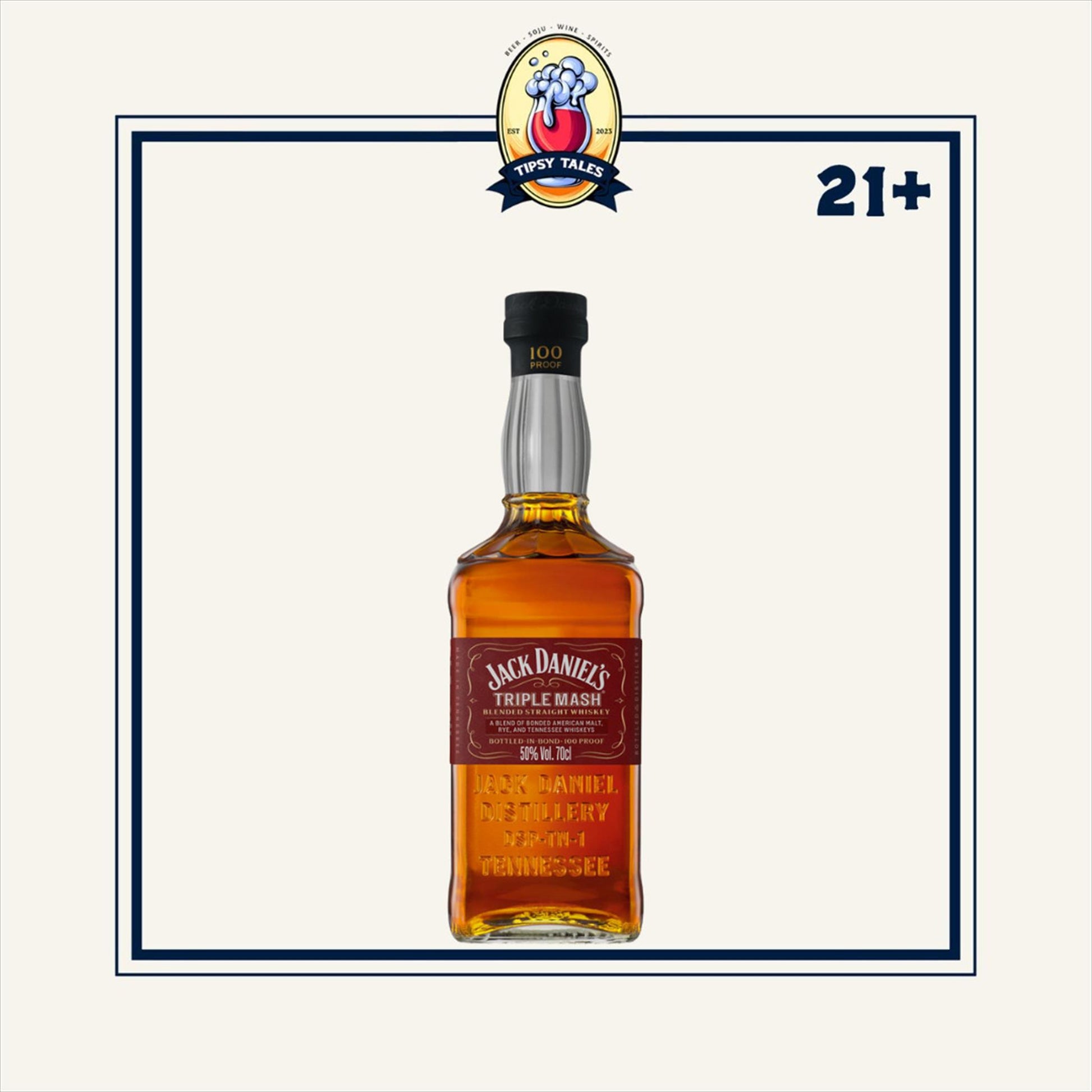 Jack Daniel`s Bonded Triple Mash Tennessee Whiskey 700ml 1