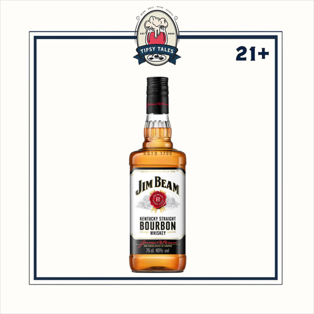 Jim Beam Bourbon Whisky 700ml 1