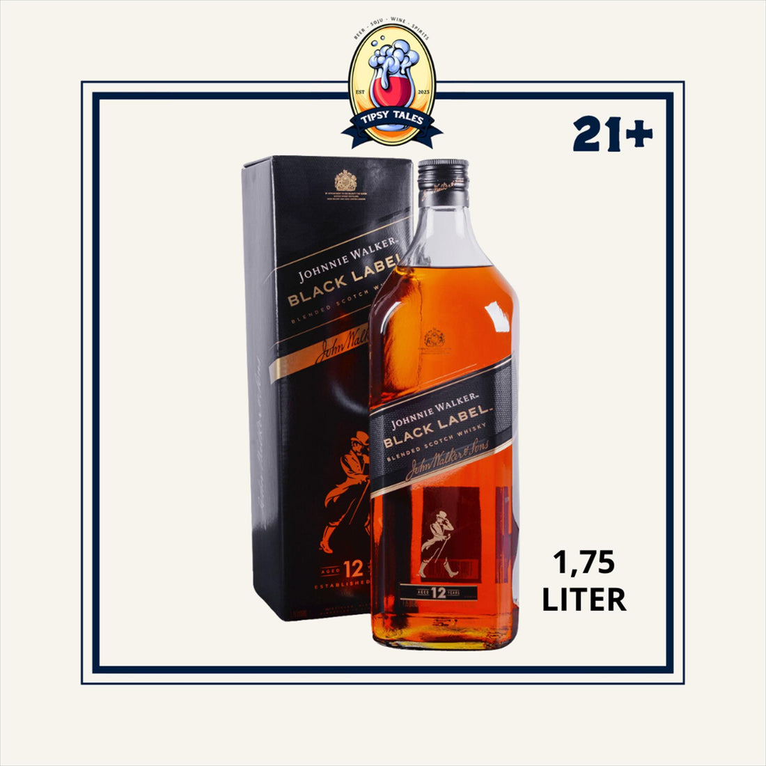 Johnnie Walker Black Label 1750ml 1