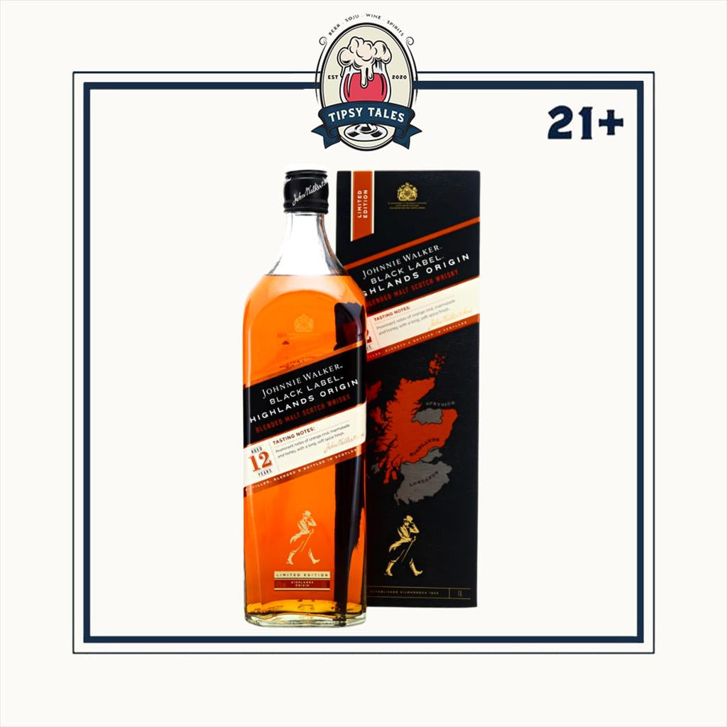 Johnnie Walker Black Label  Highland Origin 700ml 1