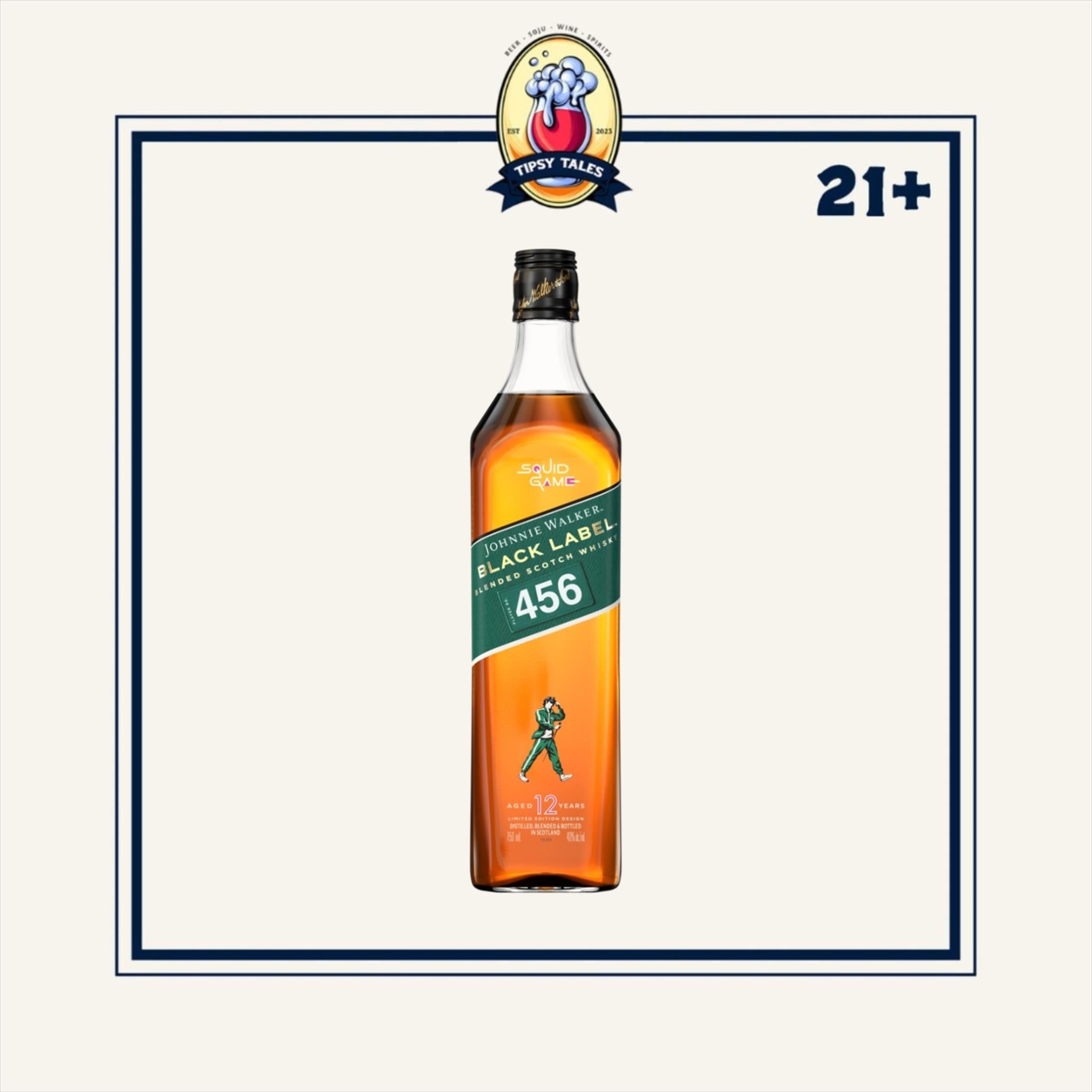 Johnnie Walker Black Label Squid Game Limited Edition 750ml 1