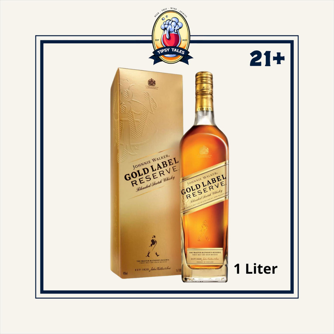 Johnnie Walker Gold Label 1000ml 1