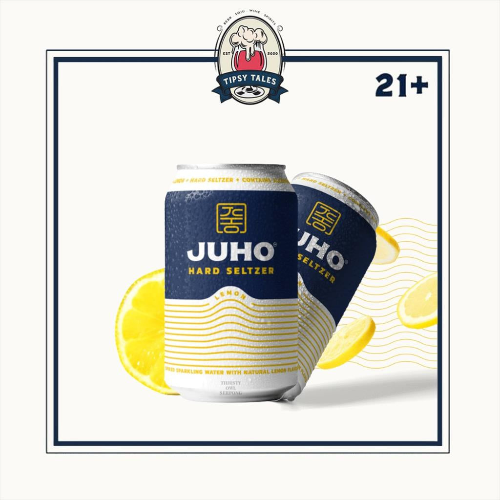 Juho Hard Seltzer Lemon 355ml 1