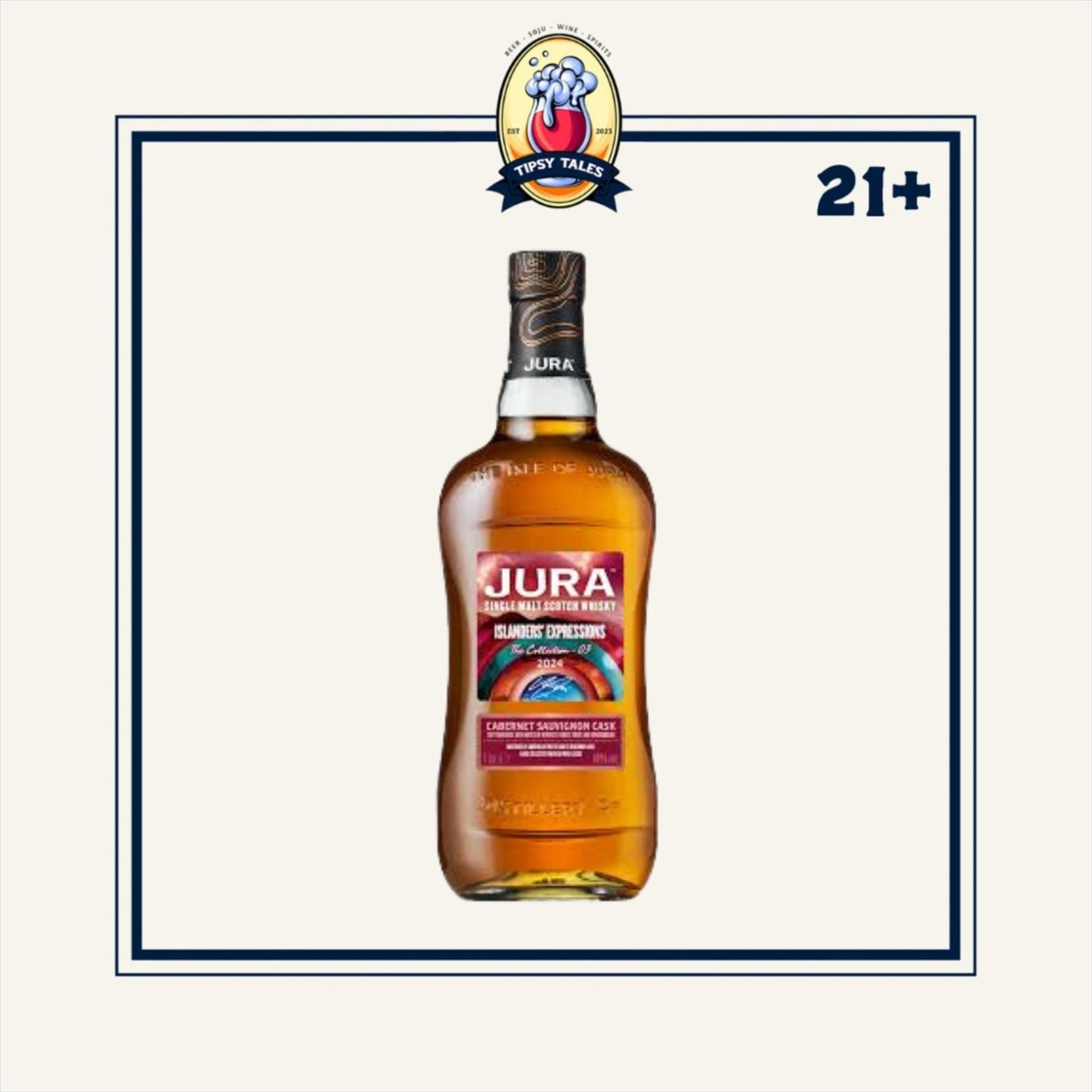 Jura Islanders Expression No.3 Cab Sav Single Malt Scotch Whisky 1000ml 1