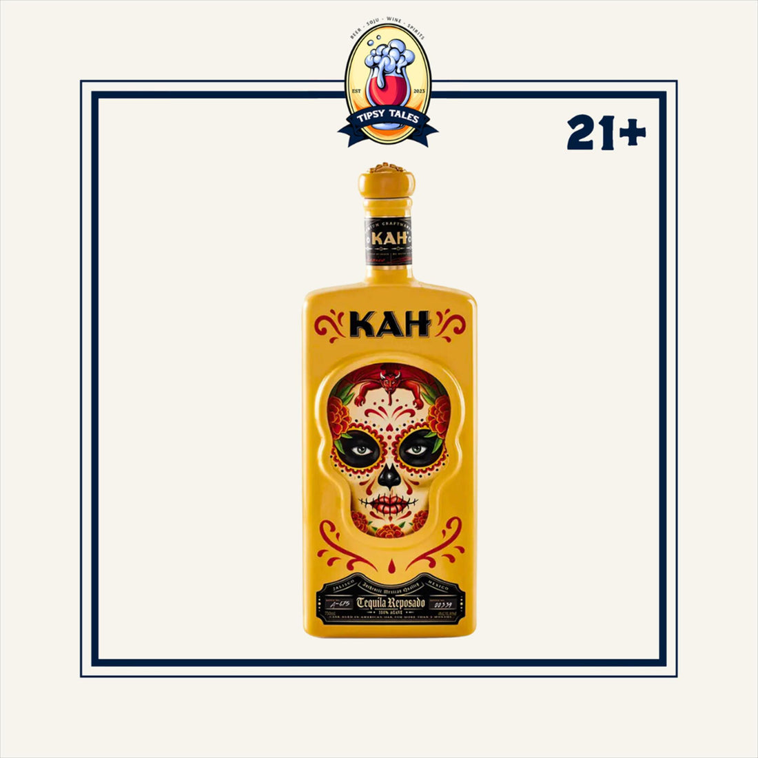 KAH Tequila Reposado 700ml 1