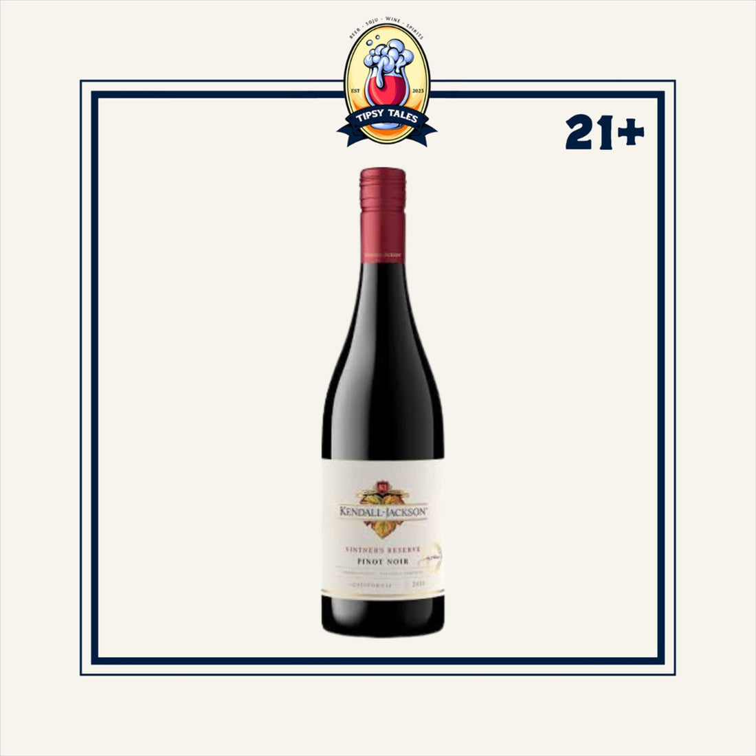 Kendall Jackson Vintners Reserve Pinot Noir 750ml 1